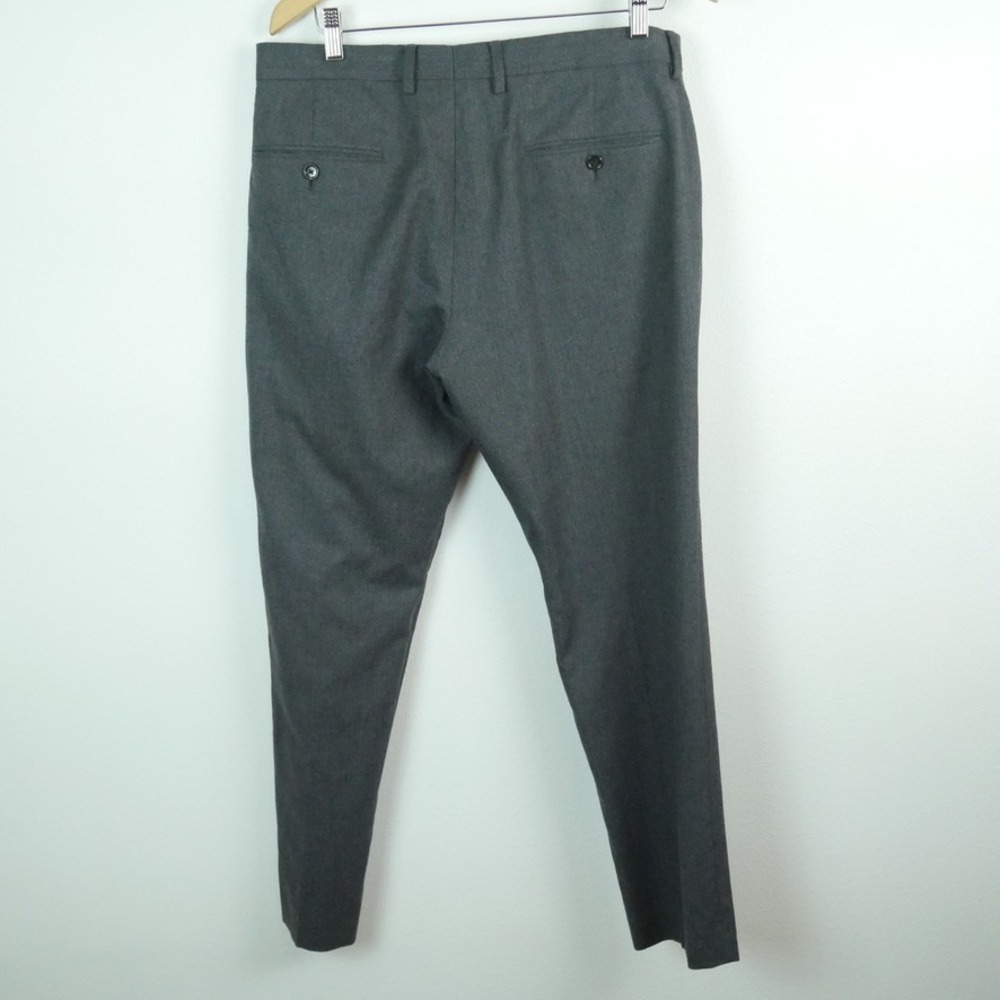 J.Crew Ludlow Slim Suit 40R 33x30 Moon British Cloth Unstructured Grey Wool Blnd - Picture 15 of 16